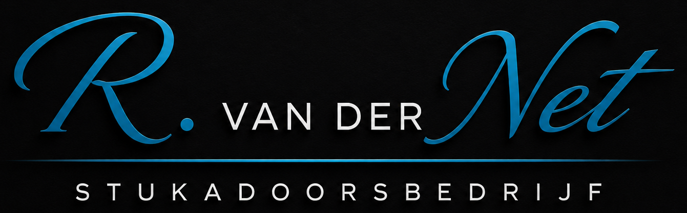 R. van der Net Stukadoorsbedrijf logo